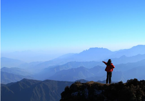 清明小長假自駕牛背山觀景